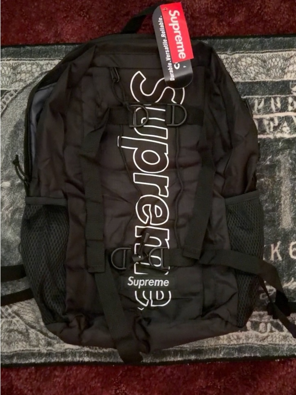 Supreme Backpack Black